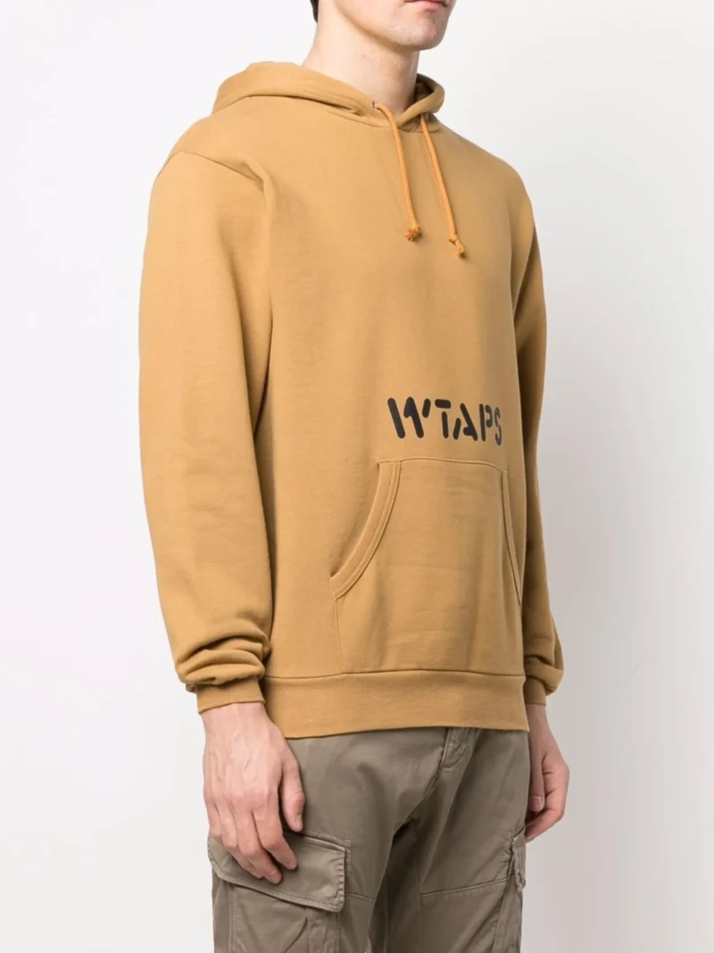 WTAPS Logo Printed Hoodie side