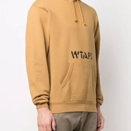 WTAPS Logo Printed Hoodie side