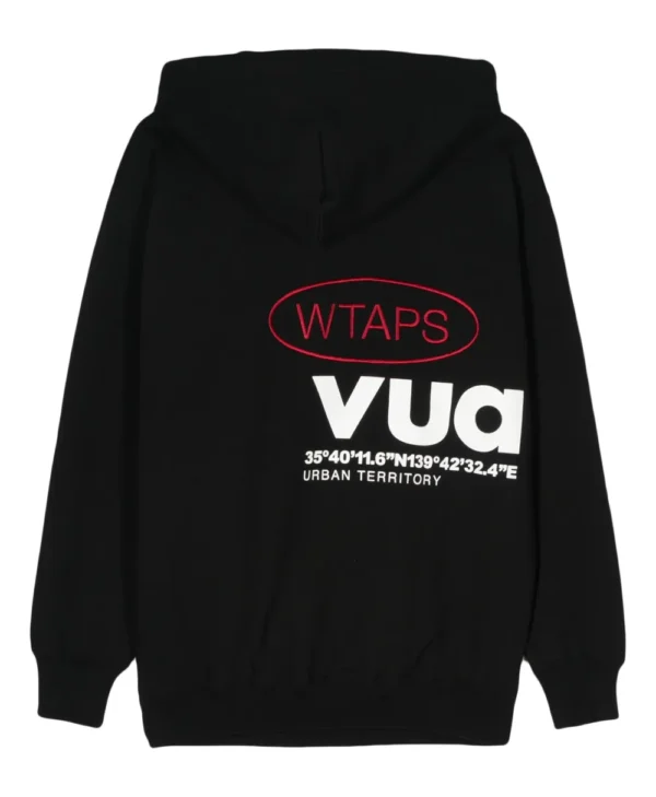 WTAPS Logo VUA Hoodie back