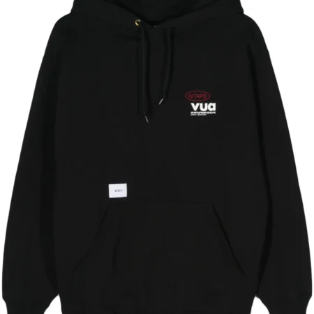 WTAPS Logo VUA Hoodie front