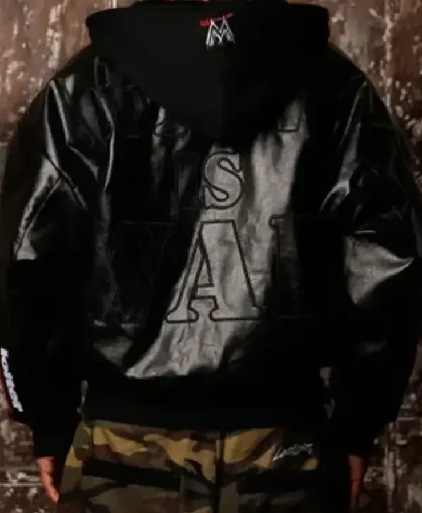 WWE Raw Is War Black Leather Jacket for sale