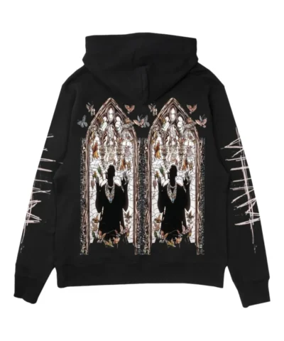 Who Decides War x WHAM “Black” Hoodie back