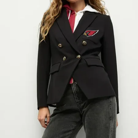 Women Arizonal Cardinals Black Blazer on Sale