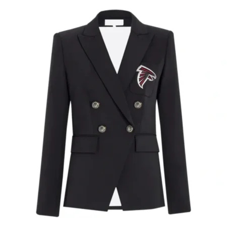 Women Atlanta Falcons Black Blazer