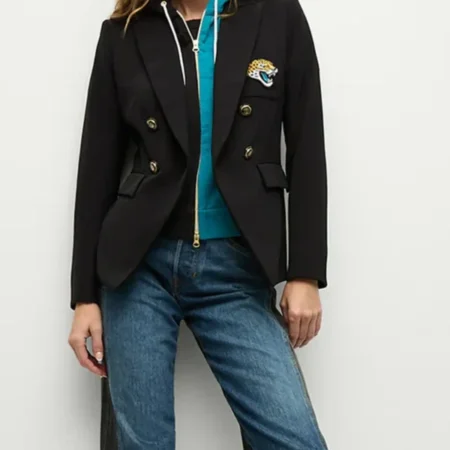 Women Jacksonville Jaguars Black Blazer on Sale