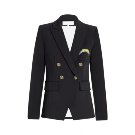 Women Los Angeles Chargers Black Blazer