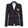 Women Los Angeles Rams Black Blazer 600x680