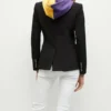 Women Minnesota Vikings Black Blazer Back