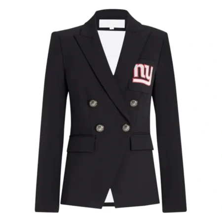 Women New York Giants Black Blazer