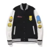 bape simpsons baby milo varsity jacket