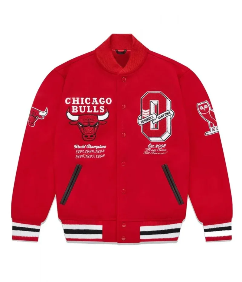chicago bulls ovo varsity jacket scaled