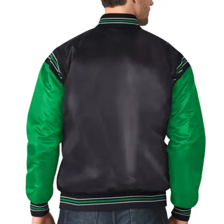 dallas stars 2024 global series varsity satin jacket