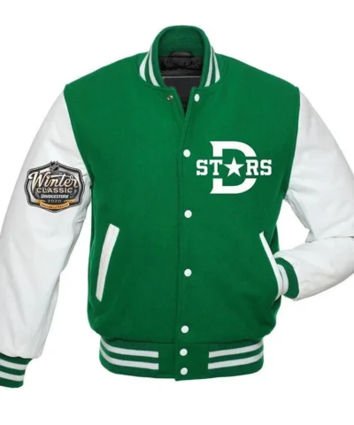 dallas stars varsity jacket