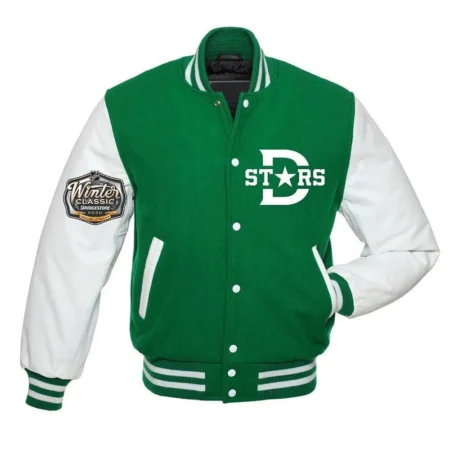 dallas stars varsity jacket