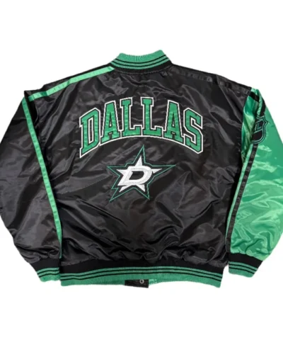 dallas stars zone blitz black green jacket
