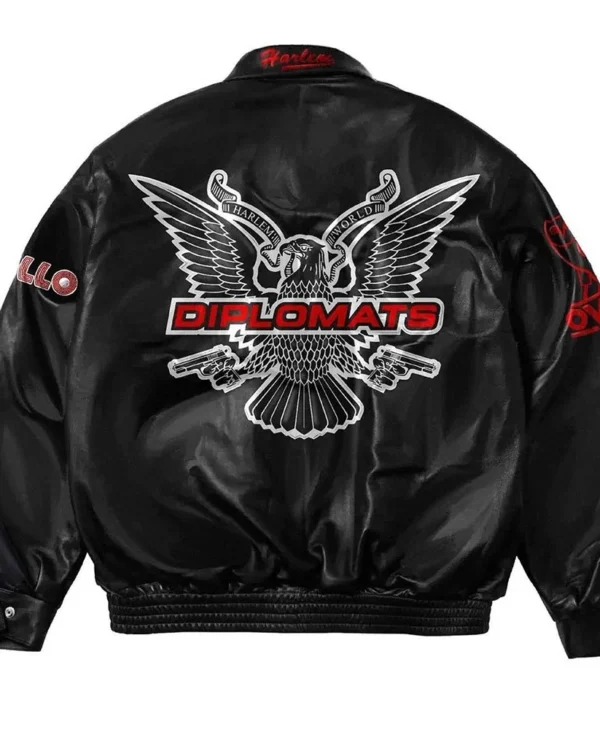 dipset leather jacket