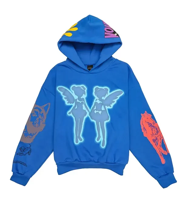 drake fatd hoodie blue