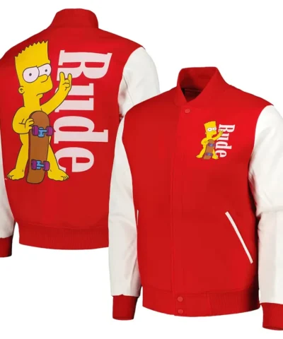 freeze max rude the simpsons jacket