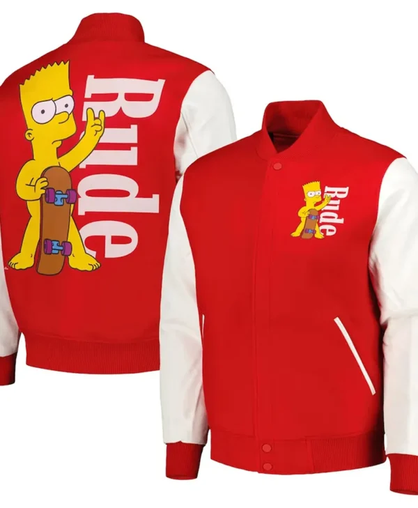 freeze max rude the simpsons jacket