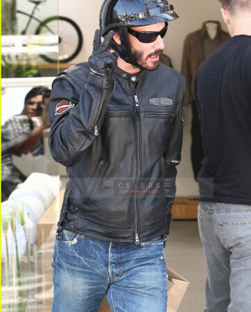 keanu reeves harley davidson patch biker jacket 1 34196