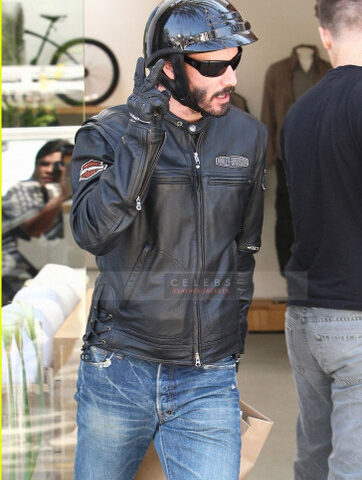 keanu reeves harley davidson patch biker jacket 1 34196