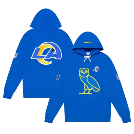 la rams ovo fleece hoodie