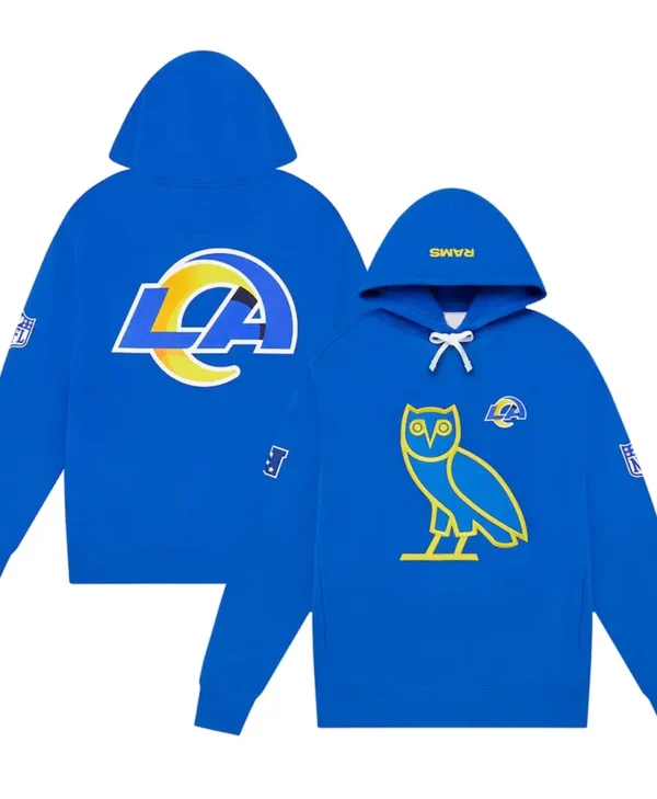 la rams ovo fleece hoodie