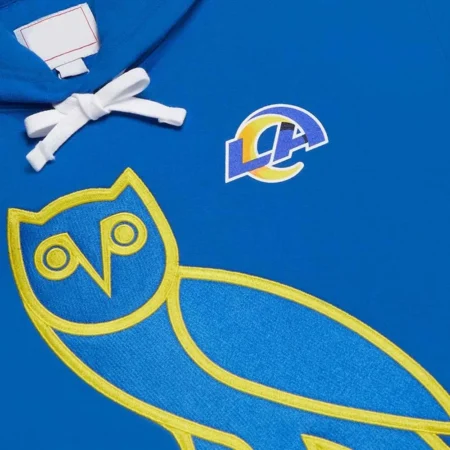la rams ovo royal fleece hoodie