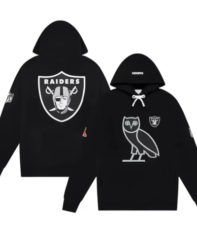 las vegas raiders ovo black fleece hoodie