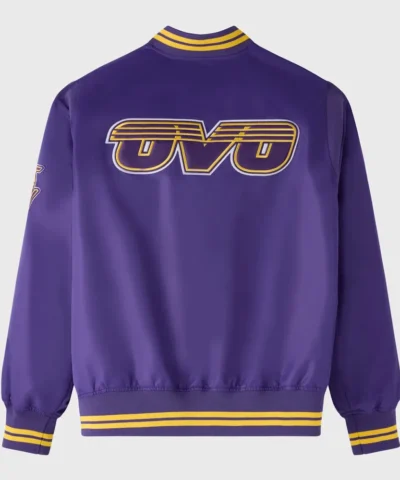 los angeles lakers ovo purple jacket