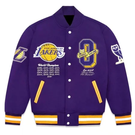 los angeles lakers ovo varsity jacket scaled