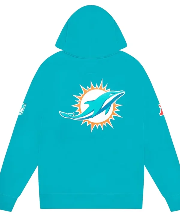 miami dolphins ovo aqua hoodie