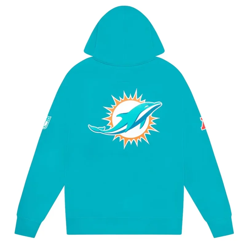 miami dolphins ovo aqua hoodie