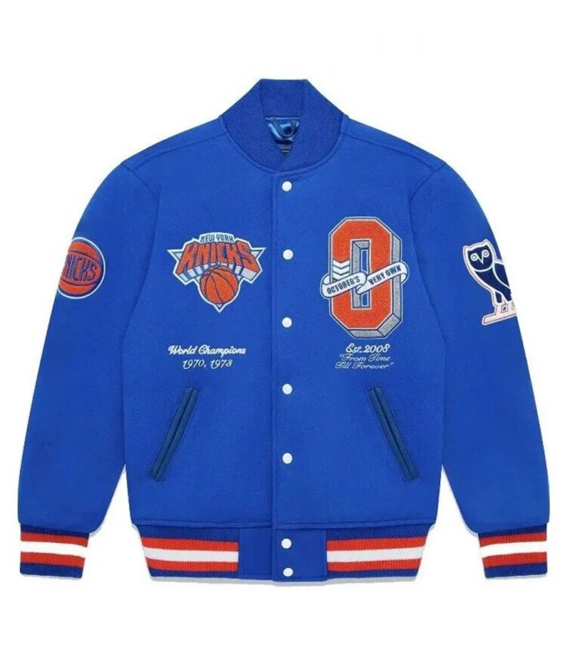 new york knicks ovo varsity jacket scaled