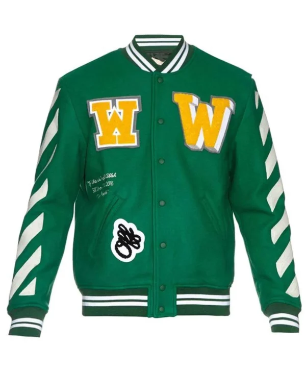 off white green letterman jacket jpg