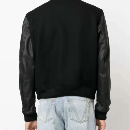 off white logo patch black varsity jacket jpg