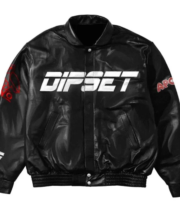 ovo dipset diplomats leather jacket