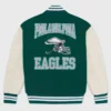 ovo philadelphia eagles varsity jacket