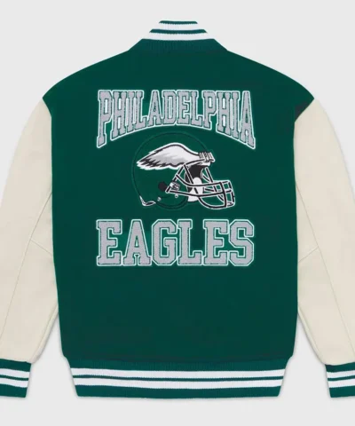 ovo philadelphia eagles varsity jacket