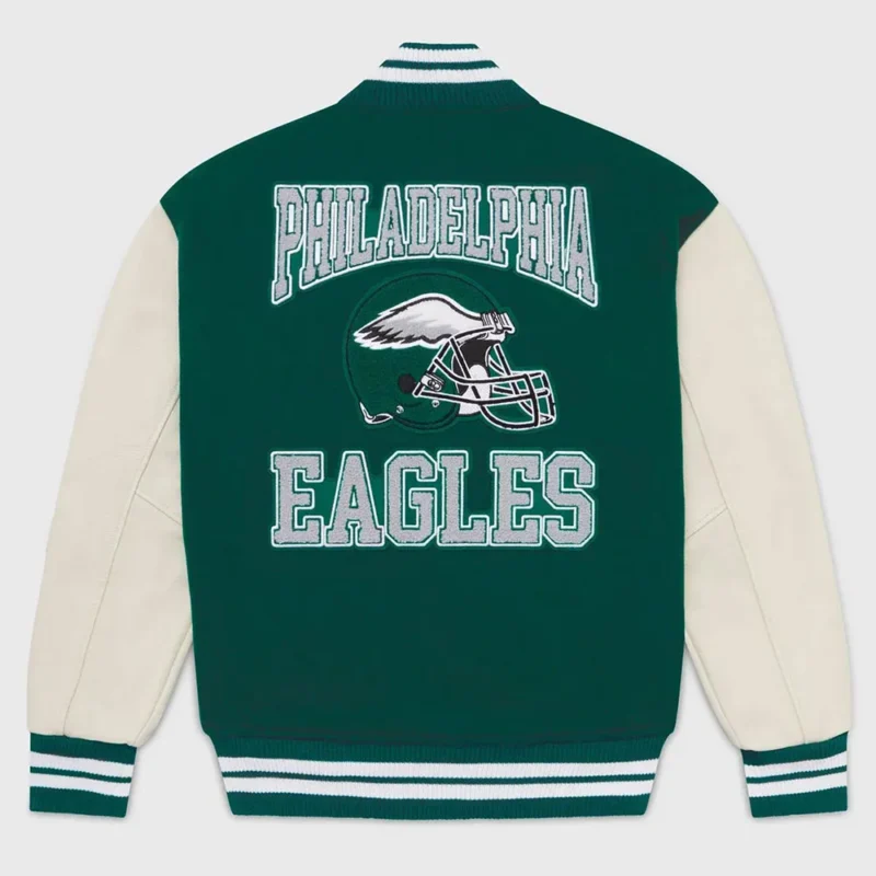 ovo philadelphia eagles varsity jacket