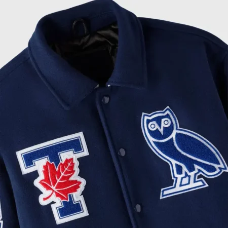 ovo university of toronto varsity jacket