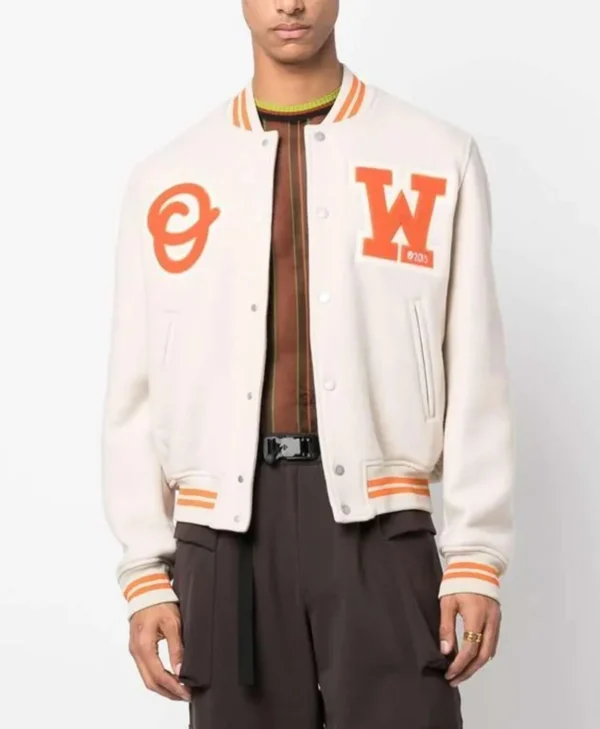 ow logo patch off white letterman jacket jpg