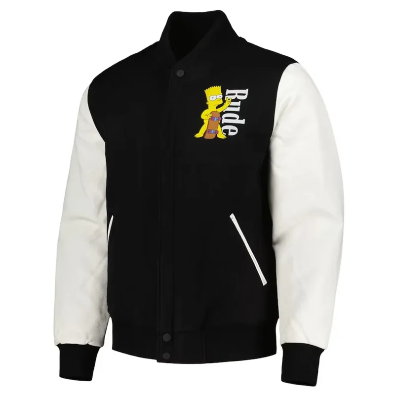 rude varsity jacket