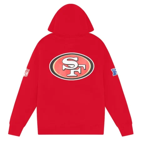 san francisco 49ers ovo scarlet hoodie