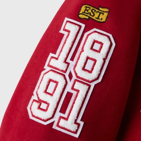 stanford university ovo cardinal varsity jacket