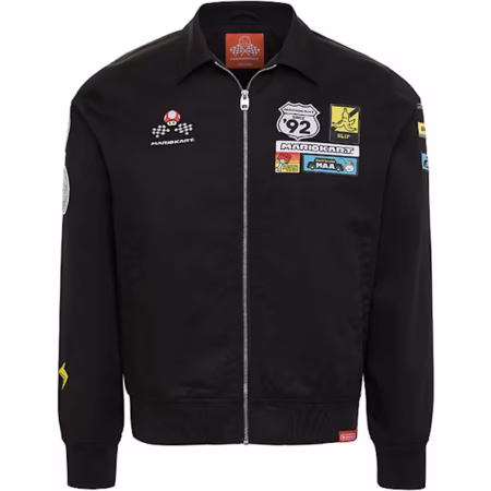 119882 sportiqe mario kart flight jacket front