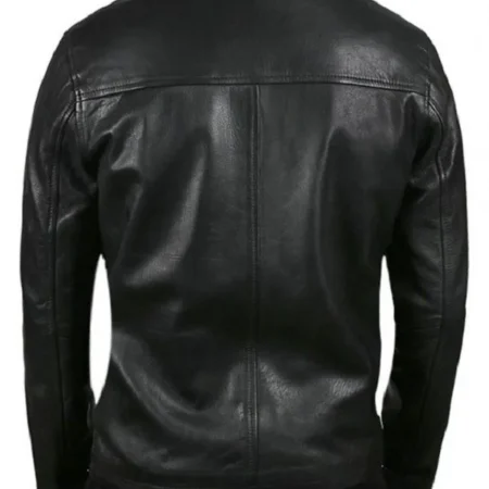 Bike Rider Steve McQueen HEUER Leather Jacket For Sale
