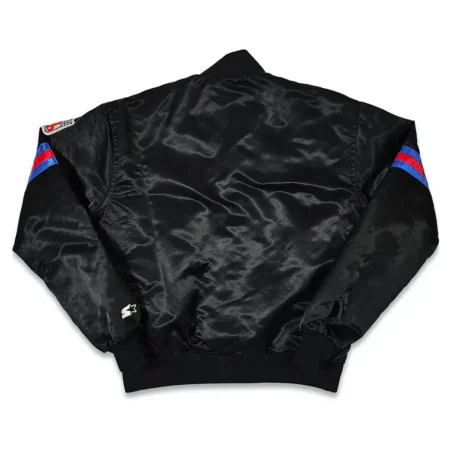 80s new york giants black bomber jacket