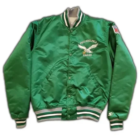 90s Philadelphia Eagles Green Jacket