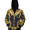 Avengers End Game Thanos Cotton Hoodie webp